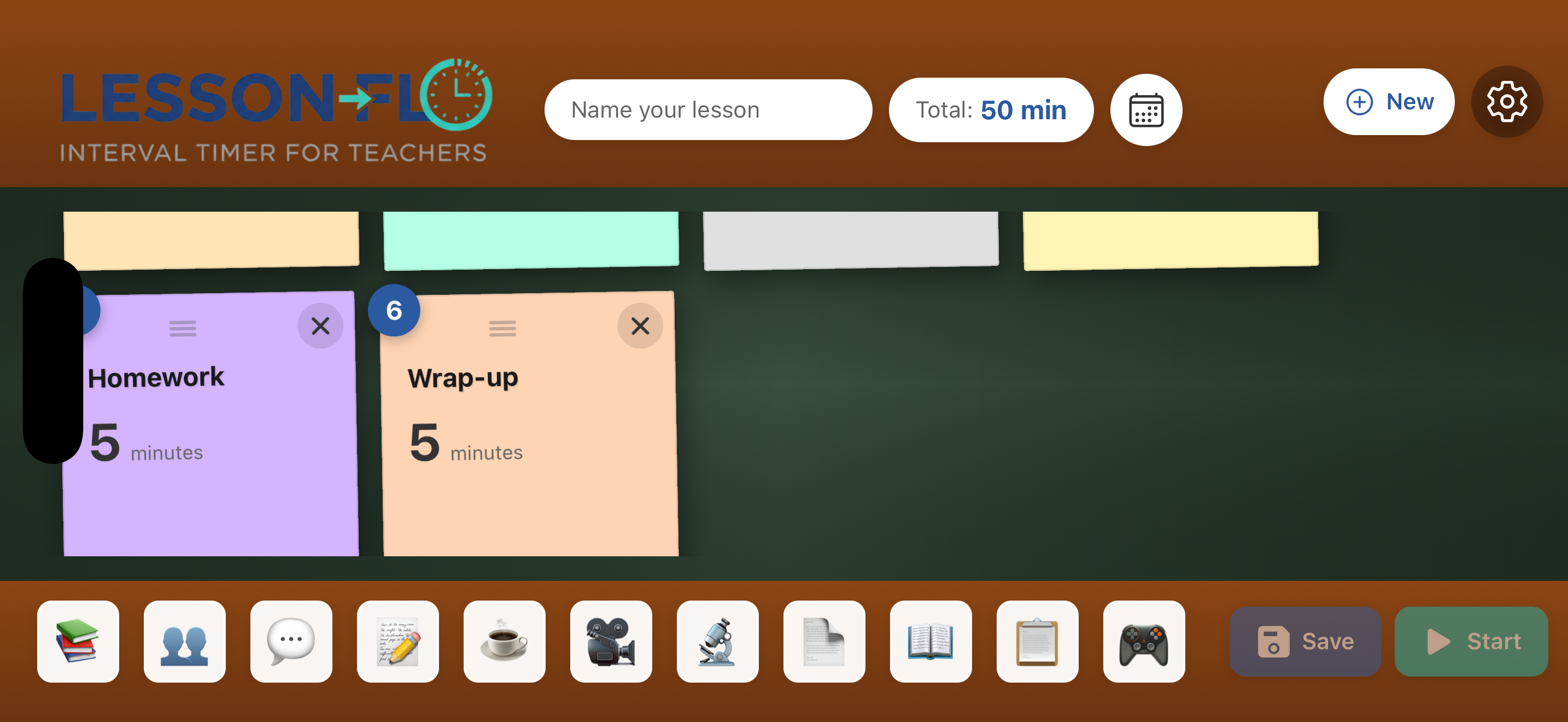 Plan Your Lesson - Mobile